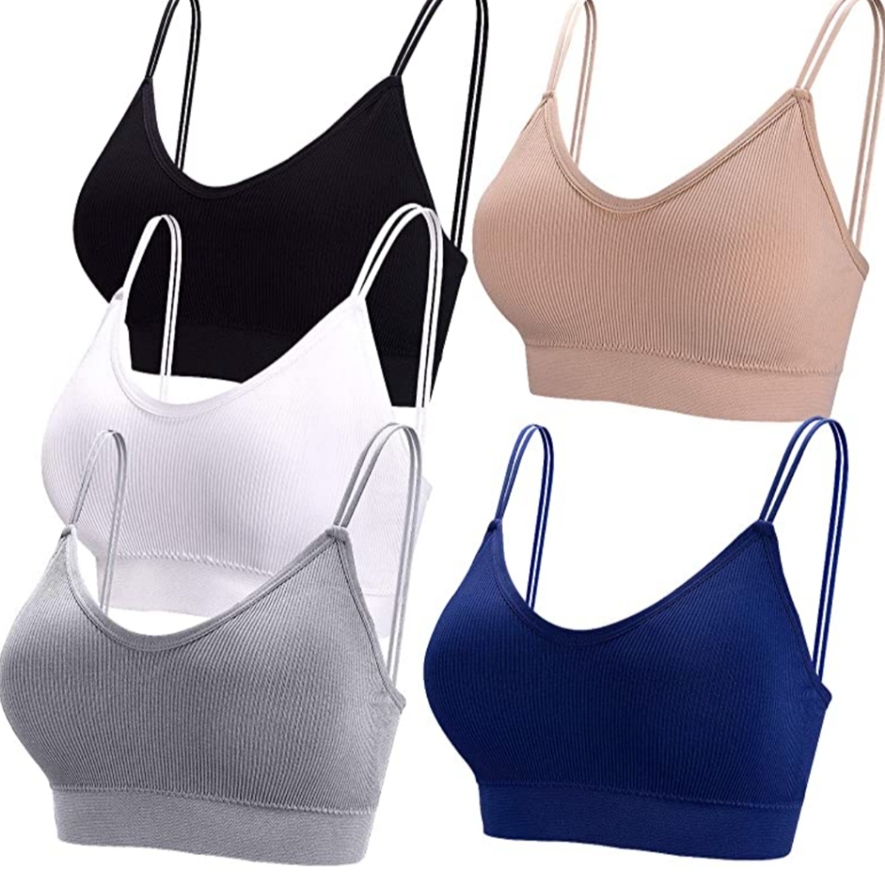 5 brallettes Size S/M $15